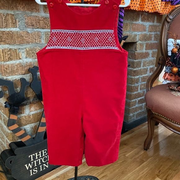 Le Za Me Smocked Infant Boys Longall 18M - Picture 8 of 9